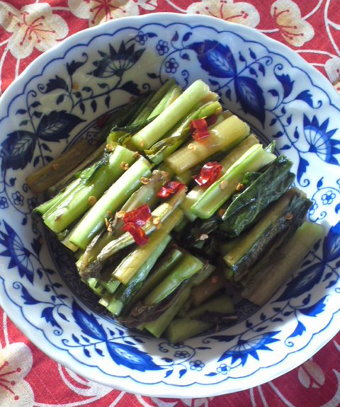野沢菜漬け