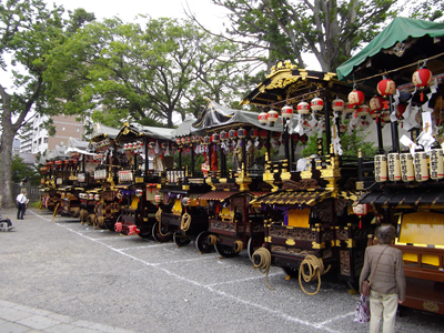 松本天神祭　山車